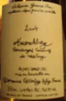 Domaine Ostertag - Grand Cru Muenchberg - Vendanges Tardives 2004 (Alsace Riesling - moelleux white)